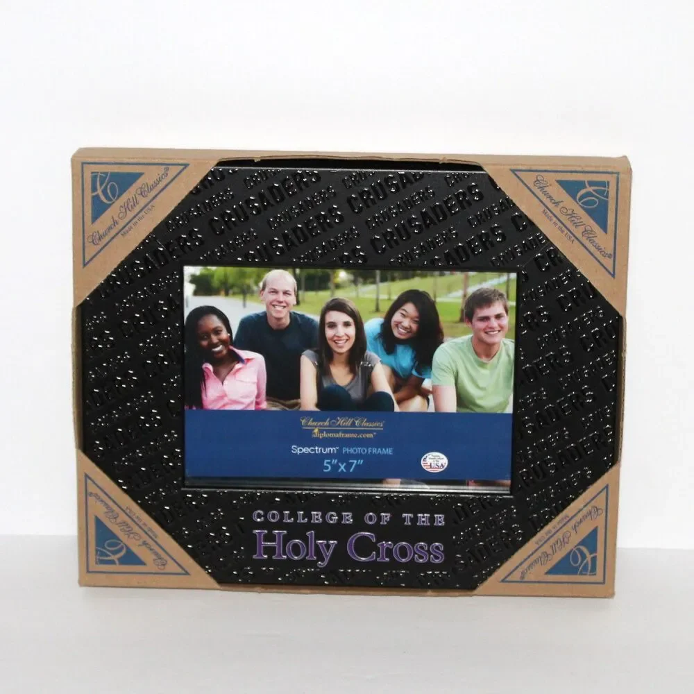 College of The Holy Cross Photo Frame 5 x 7 Crusaders NCAA Church Hill Worcester